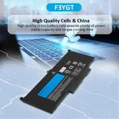 Batería de Repuesto F3YGT para Dell Latitude 12, 13, 14 – 60Wh Li-ion €33.85
