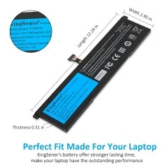 Batterie de remplacement R15B01W pour Xiaomi Pro 15.6 pouces – 7.6V 7900mAh 60.04Wh Li-ion