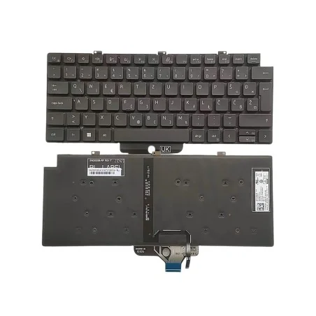 Teclado SA YU SL Croata Esloveno 0M6J8N SG-B2750-2YA PK133IV3B30 SN2005BZ para Dell Latitude 5320 7320 7330 (con retroilumina...