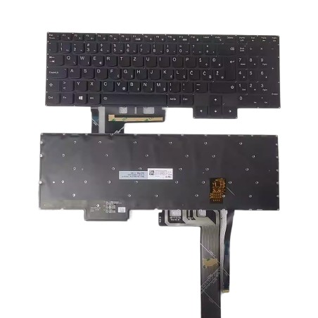 SA YU SL Teclado Croata Esloveno SN20X38363 SG-A3040-2YA PK131HY2A24 SN4399BL para Lenovo Legion Y7000 2020 (Retroiluminado R...