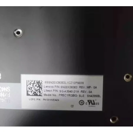 SA YU SL Tastiera Croata Slovena SN20X38363 SG-A3040-2YA PK131HY2A24 SN4399BL per Lenovo Legion Y7000 2020 (Retroilluminata RGB)