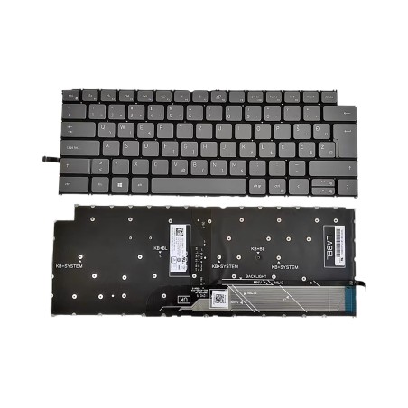Teclado croata, esloveno, yugoslavo, bosnio y serbio SA YU SL 0N86PG SG-A5720-2YA 490.0MY07.BL1F SN2010B1 para Dell Inspiron ...