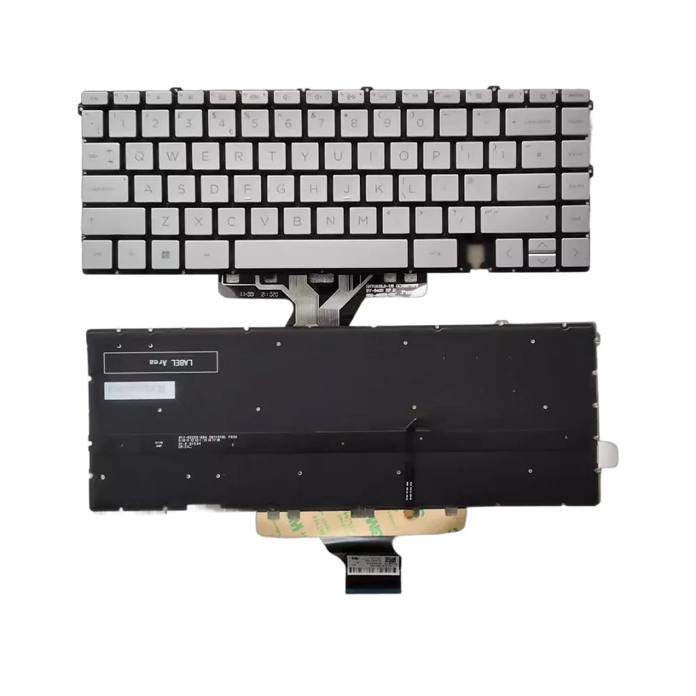 Teclado inglés UK SG-A2610-XBA PK132V61A10 SN7191BL1 para HP ENVY x360 13-AY 13T-BA 13-BD TPN-C147 TPN-C145 (Con retroiluminación) Teclado inglés UK SG-A2610-XBA PK132V61A10 SN7191BL1 para HP ENVY x360 13-AY 13T-BA 13-BD TPN-C147 TPN-C145 (Con retroiluminación)