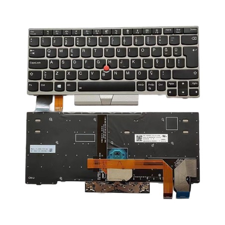 Tastiera turca TR 01YP947 per Lenovo ThinkPad X280, X390, X395 (retroilluminata) €34.50