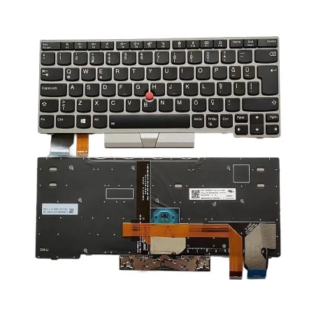 TR Turkish Keyboard 01YP947 for Lenovo ThinkPad X280 X390 X395 – Backlit