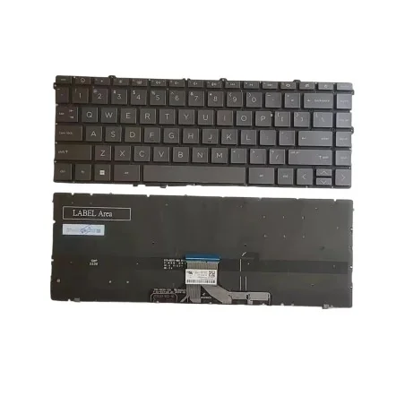Clavier anglais US SN1A171B2 pour HP Envy x360 15-EW 15-EY – Rétroéclairé