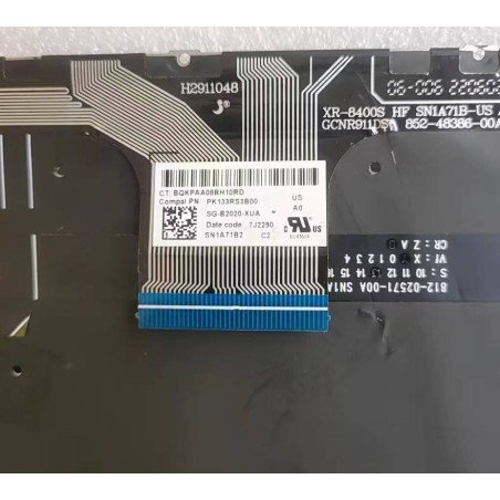 Teclado inglés US SN1A171B2 SG-B2020-XUA PK133RS3B00 para HP Envy x360 15-EW 15-EY (Retroiluminado)
