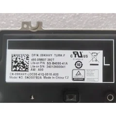 Turkish F Layout Keyboard 09KHHY SG-B4090-41A SN2007B2A for Dell Latitude 5520 (Backlit) €19.90