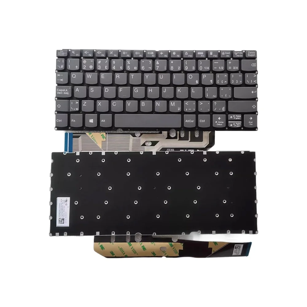 Clavier CF Français Canadien SN20W76287 SG-88420-87A PK1324V1A17 pour Lenovo Yoga 330-11IGM 330H-11IGM 330L-11IGM Clavier CF Français Canadien SN20W76287 SG-88420-87A PK1324V1A17 pour Lenovo Yoga 330-11IGM 330H-11IGM 330L-11IGM