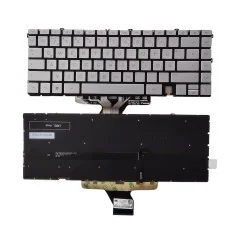 Tastiera GR Tedesca SG-A2610-XDA PK132V61A11 SN7191BL1 per HP ENVY x360 13-AY 13T-BA 13-BD TPN-C147 TPN-C145 (Retroilluminata...