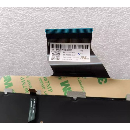 Teclado inglés US SG-A2680-XUA PK132V61G00 SN7191BL6 para HP ENVY x360 13-AY 13T-BA 13-BD TPN-C147 TPN-C145 (Retroiluminado)