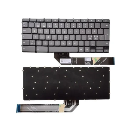 Teclado NE Nórdico Sueco Finlandés Noruego Danés SN20X54617 SG-99920-79A PK1324Z2A23 para Lenovo IdeaPad Flex 5 CB-13IML05 €1...