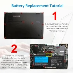 Batería portátil 01AV409 56Wh para Lenovo ThinkPad X1 Carbon Gen 4/2016, X1 Yoga Gen 1/2 – 15.2V Li-ion de repuesto €39.50