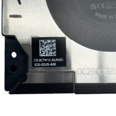 Lüfter EG75070S1-C860-S9A 0C7W1C DC2800138SL für Dell Precision 5680 / M5680