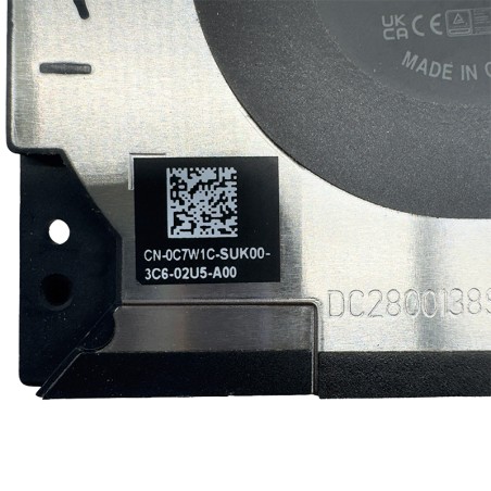 Lüfter EG75070S1-C860-S9A 0C7W1C DC2800138SL für Dell Precision 5680 / M5680