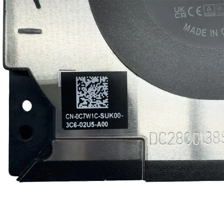 Ventola EG75070S1-C860-S9A 0C7W1C DC2800138SL per Dell Precision 5680 / M5680