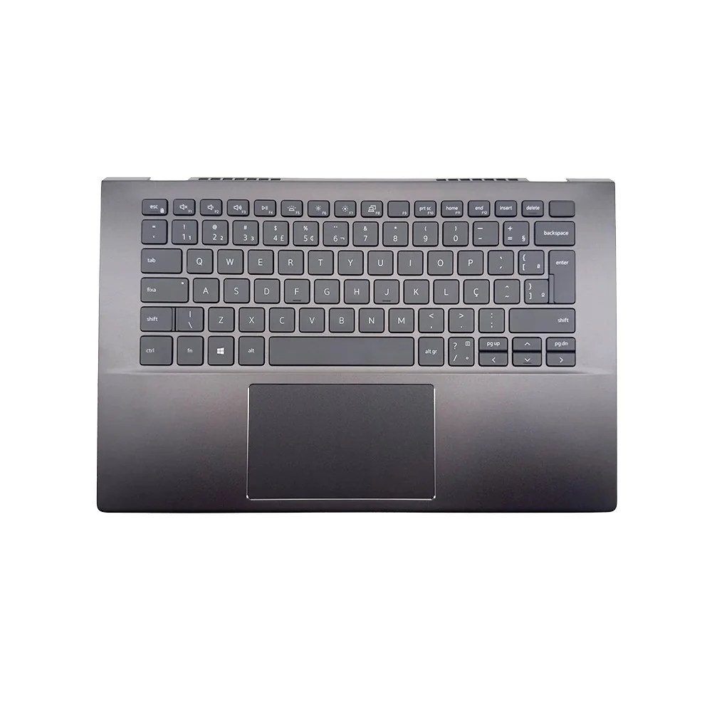 Coque supérieure du repose-poignets avec clavier portugais BR (inclut touchpad, haut-parleur et autres composants électroniques) 0DY5HN 442.0KN05.0006 pour Dell Vostro 14 5401 / 5402 Coque supérieure du repose-poignets avec clavier portugais BR (inclut touchpad, haut-parleur et autres composants électroniques) 0DY5HN 442.0KN05.0006 pour Dell Vostro 14 5401 / 5402