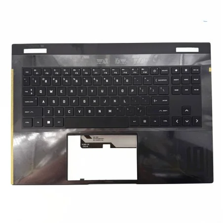 Palmrest Upper Cover with US English Keyboard (with RGB Backlit) N45347-001 AM999000101 for HP OMEN 16-WD / 16-WF / 16-XD TPN...