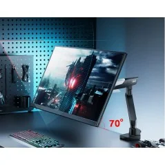 HumaneX TX02 Monitor Stand – Robotic Arm Aluminum Alloy Base €139.90