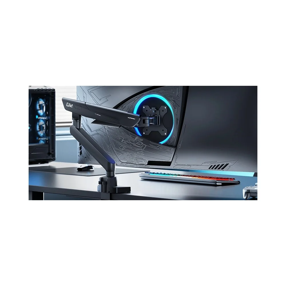 HumaneX TX02 Monitor Stand – Robotic Arm Aluminum Alloy Base HumaneX TX02 Monitor Stand – Robotic Arm Aluminum Alloy Base