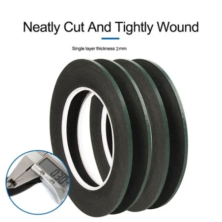 2mm Foam Double-Sided Adhesive Tape for Phone Screen Repair – 10m Roll