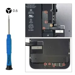 Kit di Attrezzi 21 in 1 per Riparazione Smartphone iPhone e Altri Dispositivi