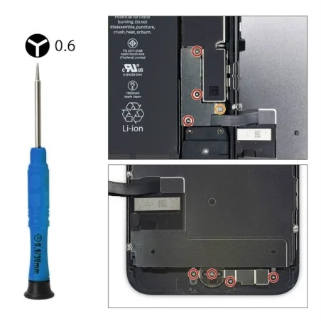 Kit di Attrezzi 21 in 1 per Riparazione Smartphone iPhone e Altri Dispositivi
