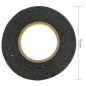 Nastro Adesivo Biadesivo Nero 1mm per Riparazione Schermo Smartphone, 50m Nastro Adesivo Biadesivo Nero 1mm per Riparazione Schermo Smartphone, 50m