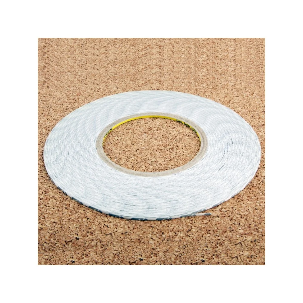 Ruban Adhésif Double Face Blanc 1mm pour Réparation d’Écran Tactile iPhone / Samsung / HTC – 50m Ruban Adhésif Double Face Blanc 1mm pour Réparation d’Écran Tactile iPhone / Samsung / HTC – 50m