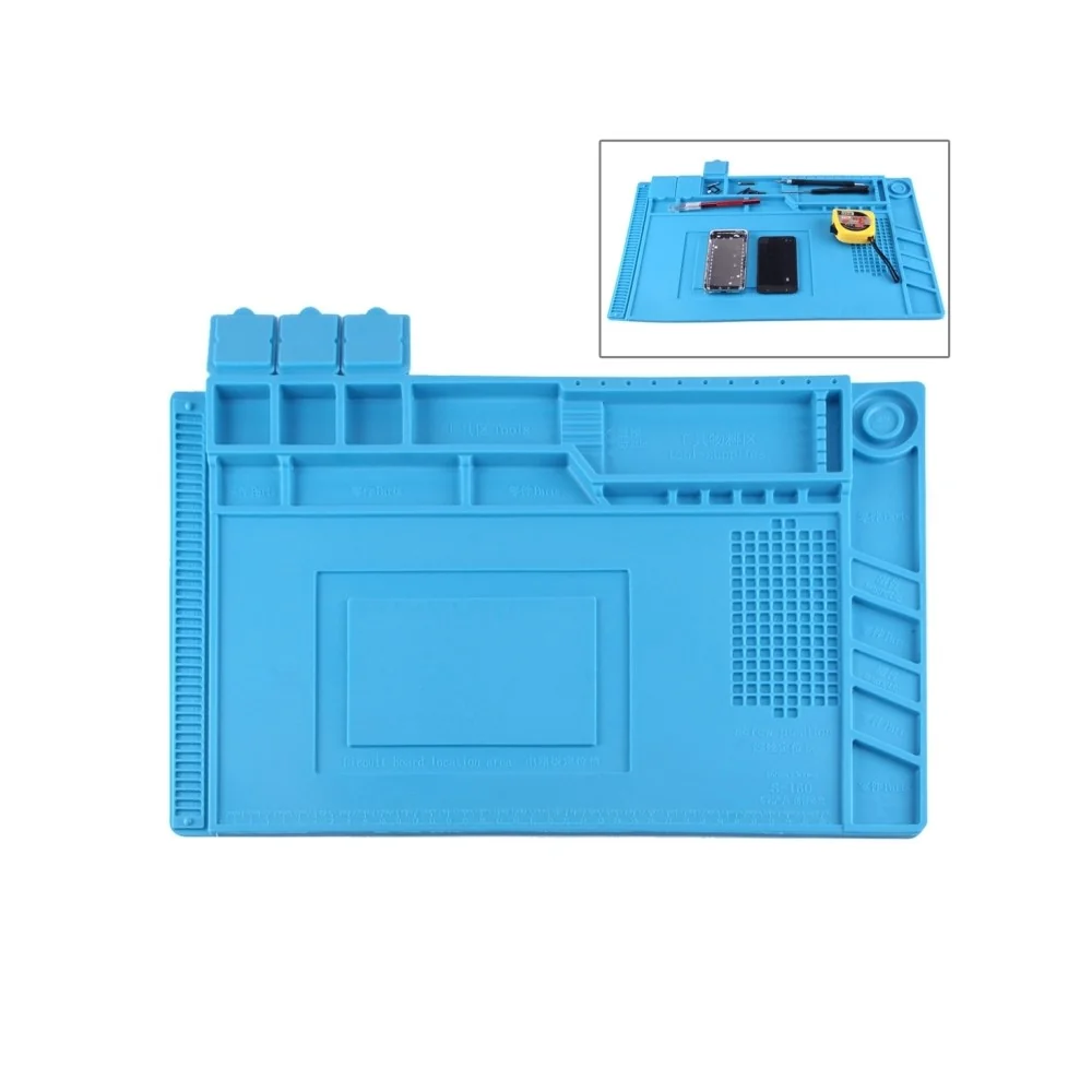 Anti-static Heat-resistant Silicone Repair Mat – 45x30cm (Blue)