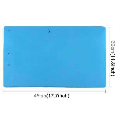 Anti-static Heat-resistant Silicone Repair Mat – 45x30cm (Blue)