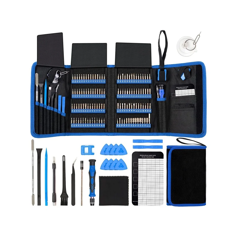 142-in-1 Precision Magnetic Screwdriver Set – PC & Phone Repair Tool Kit 142-in-1 Precision Magnetic Screwdriver Set – PC & Phone Repair Tool Kit