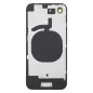 iPhone 16e Back Glass Cover with Camera Lens – Black iPhone 16e Back Glass Cover with Camera Lens – Black