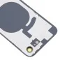 iPhone 16e Back Glass Cover with Camera Lens – White iPhone 16e Back Glass Cover with Camera Lens – White