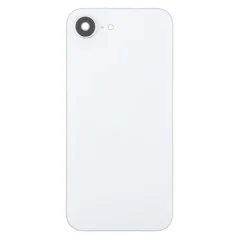 iPhone 16e Back Glass Cover with Camera Lens – White