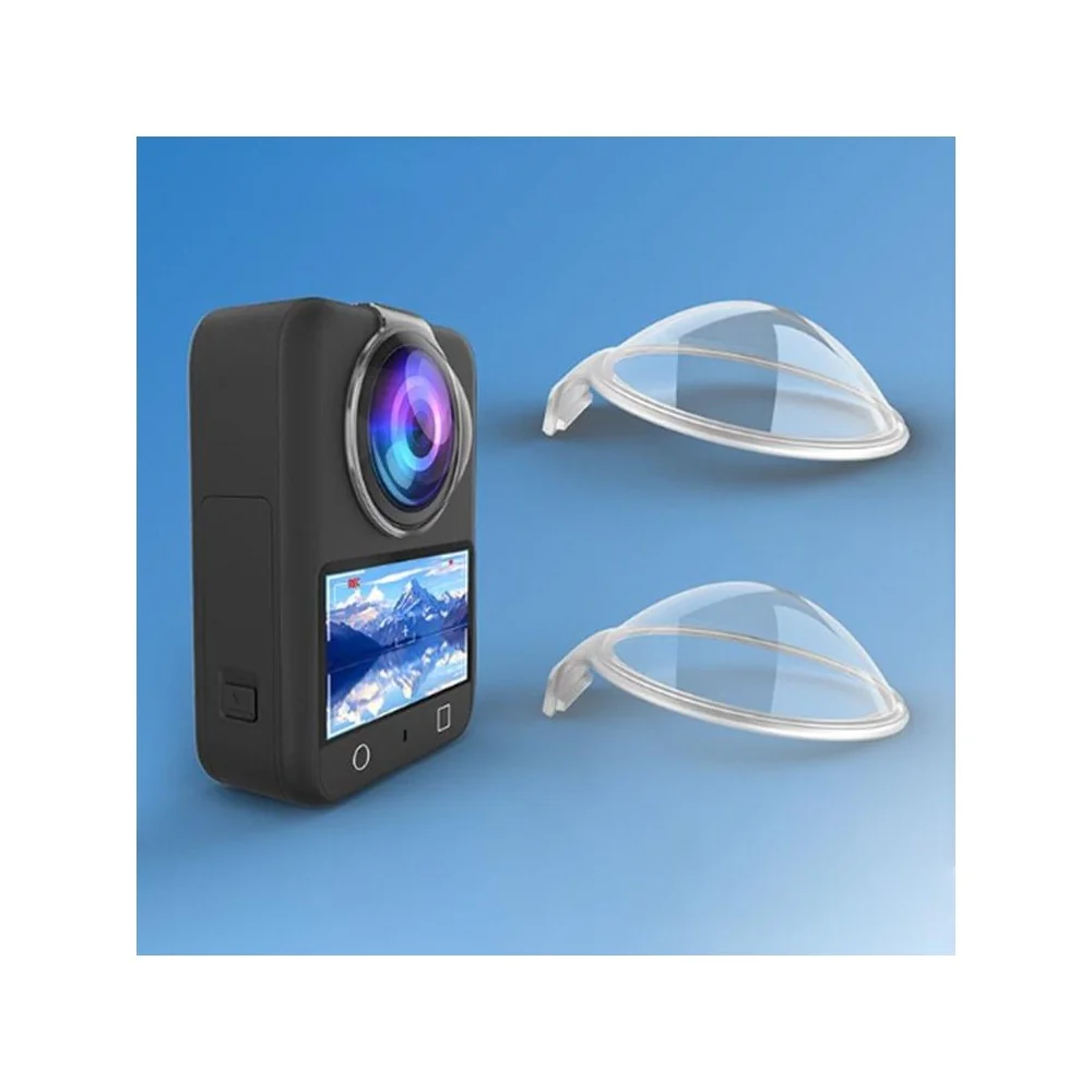 DJI Osmo 360 PULUZ Lens Guard PC Protective Cover (Transparent) DJI Osmo 360 PULUZ Lens Guard PC Protective Cover (Transparent)