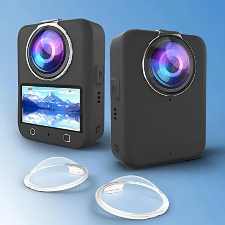 DJI Osmo 360 PULUZ Lens Guard PC Protective Cover (Transparent)