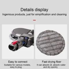 Electric Mop Head with Water Tank for Dyson V10 Slim / SV18 / V12 Slim €29.50