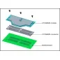 Connecteur Socket LPCAMM2 LPDDR5X-7500 DIMM Connecteur Socket LPCAMM2 LPDDR5X-7500 DIMM