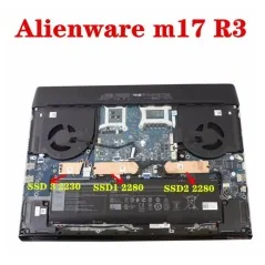 M.2 SSD1 / SSD2 2230 to 2280 Adapter Bracket 0WJH5D for Dell Alienware M15 / M17 R3 / R4 €9.30
