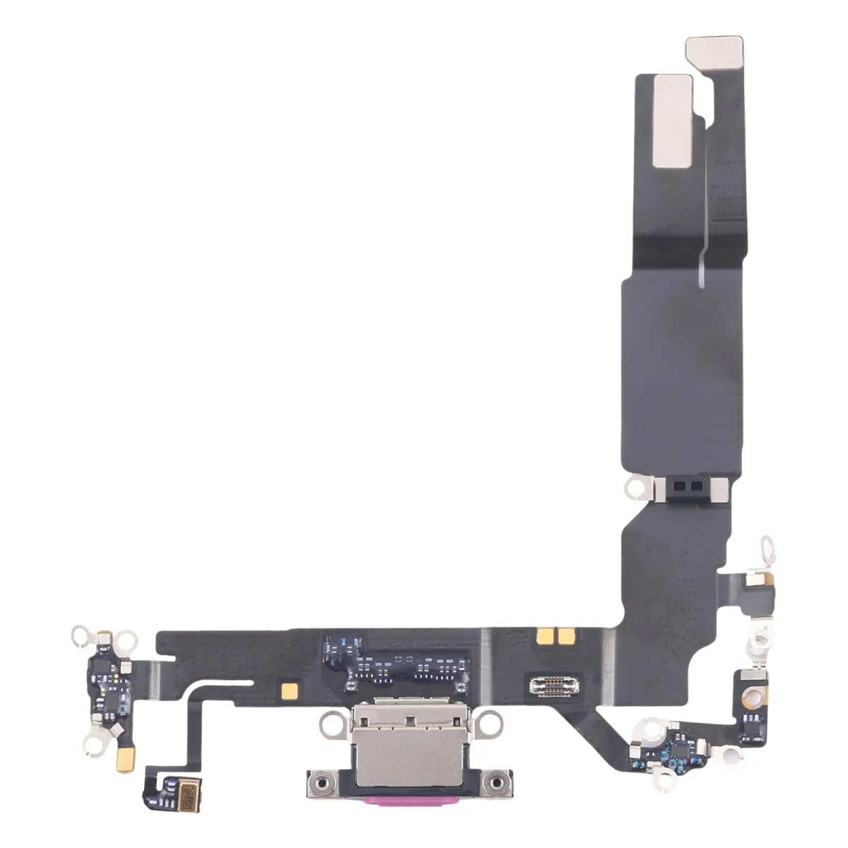 Original Charging Port Flex Cable 821-04743-06 for iPhone 16 – Pink Original Charging Port Flex Cable 821-04743-06 for iPhone 16 – Pink