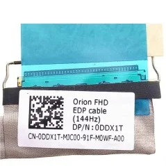 Nappe Vidéo Écran LCD eDP FHD 144Hz 40 Pins 0DDX1T Pour Dell Alienware M15 R1