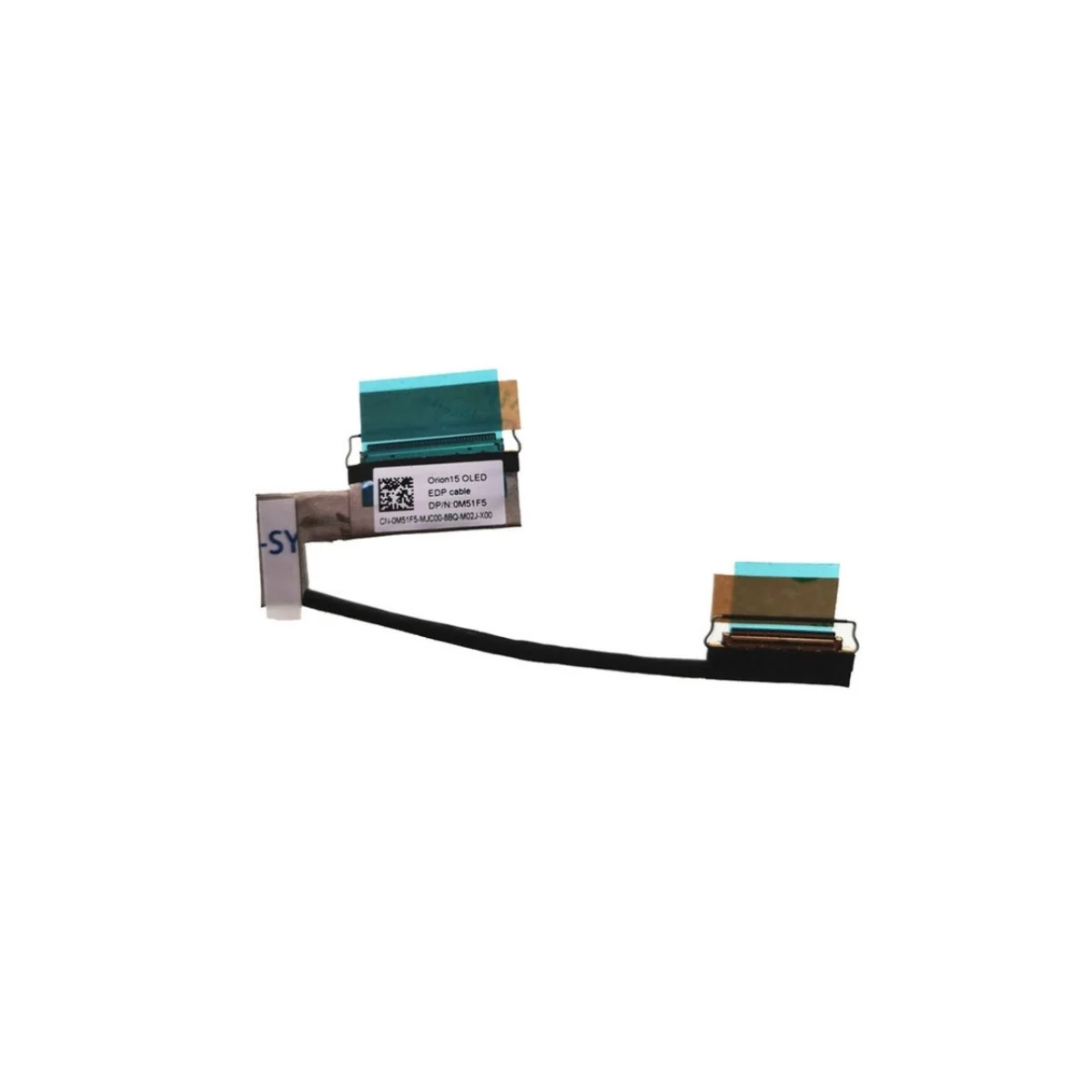 eDP OLED 40-Pin Flex Video Screen Cable 0M51F5 for Dell Alienware M15 R1