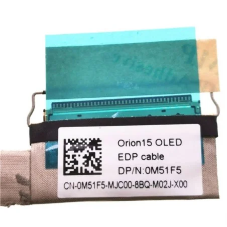 eDP OLED 40-Pin Flex Video Bildschirmkabel 0M51F5 für Dell Alienware M15 R1