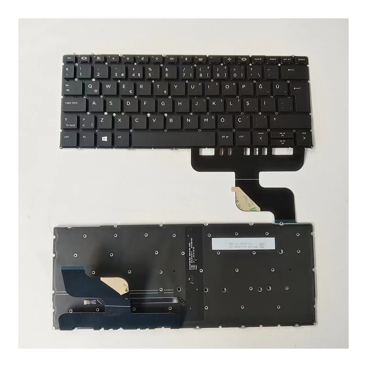 TR Turkish Keyboard M42530-141 SG-A4890-28A SN9182BL3 for HP Elite Dragonfly G2 TR Turkish Keyboard M42530-141 SG-A4890-28A SN9182BL3 for HP Elite Dragonfly G2