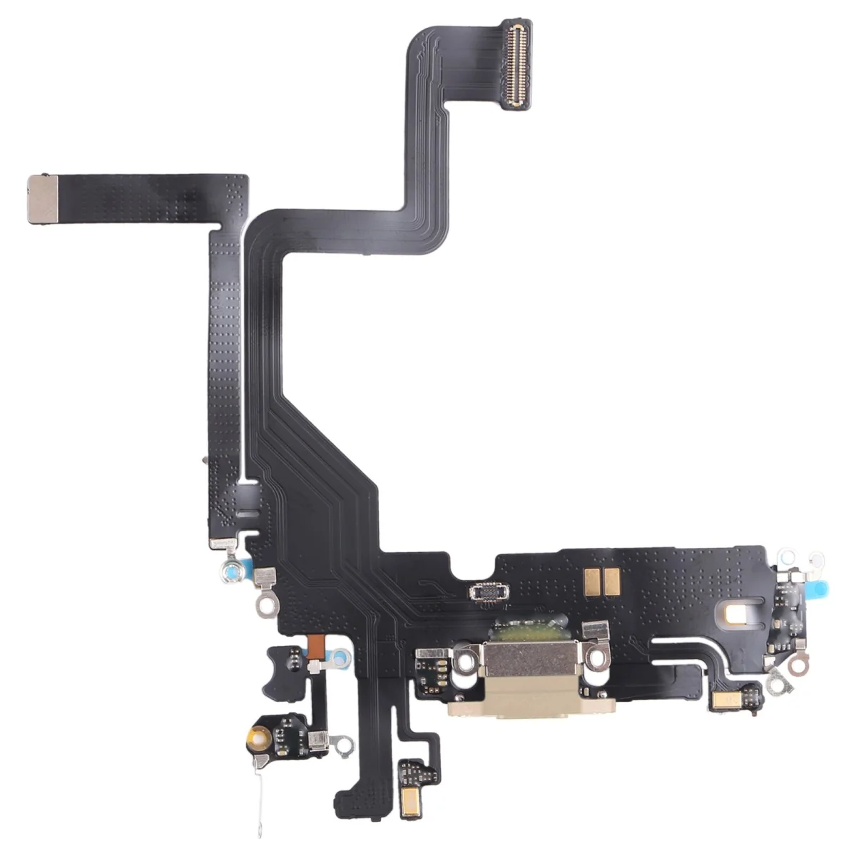 Charging Port Flex Cable 821-03751-A1 (Gold) for iPhone 14 Pro Charging Port Flex Cable 821-03751-A1 (Gold) for iPhone 14 Pro