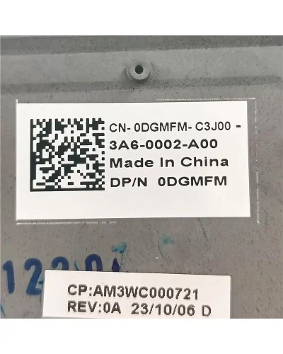Carcasa superior del Reposamanos Versión JP 0DGMFM AM3WC000721 para Dell Alienware X14 R2 €99.50