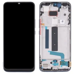 Écran Complet AMOLED LCD Original avec Numériseur et Châssis Noir pour Xiaomi Mi 10 Lite 5G