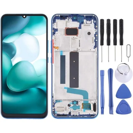 Pantalla Completa Original AMOLED LCD con Digitalizador y Marco Azul para Xiaomi Mi 10 Lite 5G €45.50