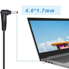 65W Laptop Power Adapter 20V 3.25A with DC 4.0×1.7mm Connector for Lenovo ThinkPad & IdeaPad